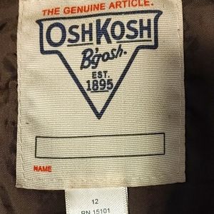 OshKosh B'gosh camouflage jacket